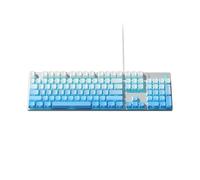 HP GK400F - Tastiera meccanica da gioco con cavo, per desktop e laptop (blu)