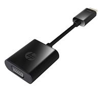 HP H4F02ET - Adattatore Video da HDMI a VGA, Nero