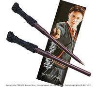 HP HARRY WAND PEN AND BOOKMARK by NOBLE COLLECTIO