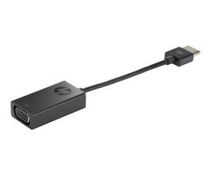 HP HDMI to VGA Adapter HDMI a VGA (D-Sub) 0,045 m Nero Adattatore H4F02AA#AC3