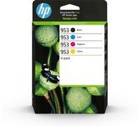 HP Hewlett Packard Cartuccia - Toner 953 CMYK ORIGINAL INK CARTRIDGE 4-PACK