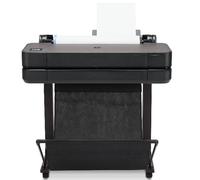 HP DesignJet T630 24 da 61 cm (5HB09D), Stampante Grandi Formati, Plotter, Standard A4-A1, 76 Stampe A1/h, Wi-Fi, Ethernet, USB, 2400x1200 dpi, Metallo riciclato, Garanzia 1 Anno, HP Click, Nero
