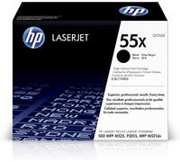 Hp HP TONER NERO 55X PER LJ P3015 CE255X, 12500 PAG