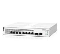 HPE Aruba Instant On 1930 8G Class4 PoE 2SFP 124W Switch - Switch - L2+ - gestito - 8 x 10/100/1000 (PoE+) + 2 x Gigabit SFP - montabile su rack - PoE+ (124 W)