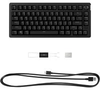 HyperX Alloy Rise - Hot-Swappable Mechanical Gaming Keyboard, PC, Ambient Light Sensor, Gasket Mounted, Linear Switches
