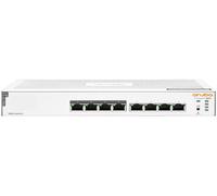 HP Inc. Aruba Instant On 1830 Desktop Gigabit Smart Switch 8X RJ-45 65W PoE - JL