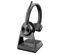HP Inc. Poly Savi 7310-M Office - Savi 7300 series - Headset - On-Ear - DECT - kabellos - Schwarz - Zertifiziert f?r Microsoft Teams (8D3K7AA#ABB)