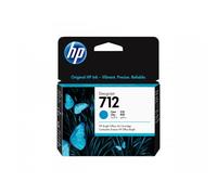 HP 712 3ED67A, Cartuccia Originale HP, Compatibile con Stampanti HP DesignJet T650, T630, T250, T230, Serie Studio e HP 713 Testina di Stampa DesignJet, Ciano