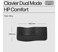 HP Insieme tastiera e mouse ibrido 685 Comfort - Nouvo