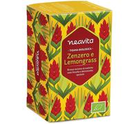 NEAVITA - Tisana ZENZERO e LEMONGRASS 15 filtri - Note esotiche e lievemente agrumate
