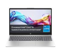 HP Laptop 15-fd0012sl, Intel Core i5-13345U, Intel Evo, RAM 16GB DDR4, SSD 512GB, NVIDIA MX570A da 2GB, Display 15.6” FHD IPS 300 Nits, Antiriflesso, Wi-Fi, 1080p TNR Privacy Cam, Windows 11, Argento