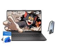 HP Laptop per studenti da 15,6 pollici per apprendimento online, fotocamera HD, Windows 11 Home, IPS, Wi-Fi 6, sottile e leggero, processore Intel dual-core, 16 GB RAM 2 TB SSD - perfetto per lezioni