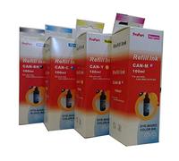 HP - /Lexmark/Canon/Brother Flacone inchiostro compatibile per ricarica Ciano 100 ml