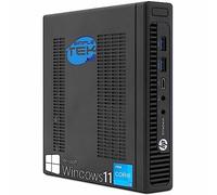 HP Mini PC EliteDesk 800 G2 USDT Core i3 3.70 GHz Windows 11 Pro | 16GB RAM SSD 240GB | USB Type-C DisplayPort Smartworking (Ricondizionato)