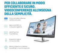 HP Monitor per video conferenze con schermo curvo E34m G4 USB-C WQHD