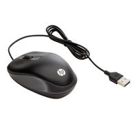 HP G1K28AA - Mouse, cavo, USB, nero