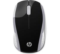 HP Mouse Wireless 1000DPI Ambidestro Argento