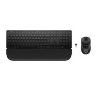 Hp Multi-Device Dual-Mode Mouse And Keyboard Combo With Palm Rest 585C BD5F3AA#ABB