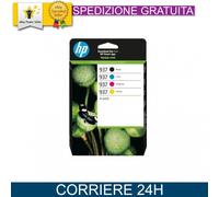 HP Confezione da 4 cartucce di inchiostro CMYK originali 937