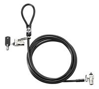 HP Nano - Cavo di sicurezza - per Chromebook 11 G6, Elite x2 1012 G2, EliteBook 1040 G4 e più - nero