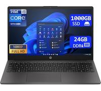 HP Notebook 250 G10, Display Laptop 15.6" Full HD, CPU Intel Core i5 13Th, 24GB Ram, 1TB (1000GB) NVMe SSD, Windows 11 Pro | Office 2021 Pro Plus | Portatile Pronto all'Uso |