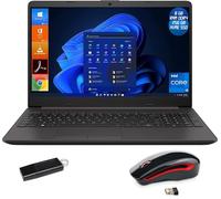 HP Notebook 250 G9, Display Laptop 15.6" Full HD, Intel Core i3 12Th, 8GB Ram DDR4, 256GB NVMe, Windows 11 Pro, Office 2021 Pro Plus, Mouse Wireless + Pendrive USB 32GB - Portatile Pronto all'Uso