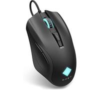 HP OMEN Vector Mouse, 6 Tasti Programmabili, DPI 100 a 16.000, Sensore Precisione OMEN Radar 3, LED Personalizzabili, Rotella Scorrimento, Cavo USB Cablato, Regolazione Peso fino 25 g, Nero