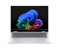 HP Omnibook X Flip 14-fm0003nc BX8Q2EA#BCM Notebook, U7-258V, 14", 2880x1800, T, 32GB, 1TB, Intel int, W11H, Silver, 2R NBD