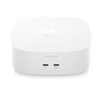 HP OmniDesk Mini, Desktop PC, Intel Core 5 315, 8GB, 512GB, Windows 11 | AI PC, PC Desktop, Grafica Integrata, M05-0002sl, Bianco, Alimentatore HP USB-C GaN da 100 W, per Studio e Lavoro