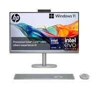 HP Omnistudio X 27-cs0000sl All-in-One, Intel Core Ultra 5-125H, Intel Evo, RAM 16GB DDR5, SSD 1TB, Display 27” IPS FHD Antiriflesso, 5MP IR Privacy Cam, Non è Touch, Windows 11, Grigio