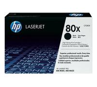 Hp cartuccia toner originale nero ad alta capacità laserjet 80xc scatola bianca