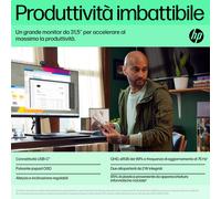 HP P32u G5 Monitor PC 80 cm (31.5") 2560 x 1440 Pixel Quad HD Nero