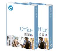 HP Papers - Carta per fotocopiatrici da ufficio, formato A4, 80 g/m², 2 risme (2 x 500 = 1.000 fogli)