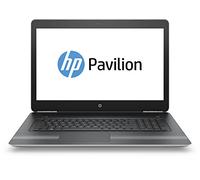 HP Pavilion (17-ab201ng) - PC portatile da 43,9 cm (17,3”/Full HD IPS) (Intel Core i5-7300hq, 8 GB RAM, 1 TB HDD, SSD da 128 GB, NVIDIA GeForce GTX 1050, Windows 10 Home 64) in nero/argento argento 256GB SSD