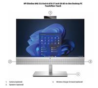 HP PC All In One - EliteOne 840 G9 AiO 24 Non Touch Ram 32gb Intel core i7 - 99A52ET