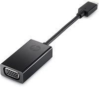 HP - PC P7Z54AA Adattatore da USB-C a VGA, Nero - NUOVO