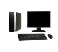 HP PC ProDesk 600 G3 SFF Schermo 27" G4400 RAM 8GB Hard Drive 1TB Windows 10 WiFi (Reconditionato)