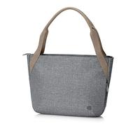 HP - PC Renew 14 Grey Tote Borsa per Notebook Fino a 14", Vano Computer Imbottito, Apertura dall'Alto, Tasche Interne, Tessuto Resistente, Maniglie Robuste, Impermeabile, Grigio