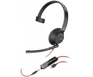 Hp Poly 5210 Usb-c +3.5+usb-c/a Voip Headphones One Size