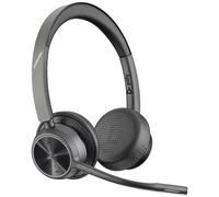 POLY Voyager 4320-M Auricolare Wireless A Padiglione Ufficio USB tipo A Bluetooth Base di ricarica Nero (Voyager 4320/R MSTEAMS