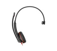 HP Poly Blackwire 3210 Monaural USB-C Headset +USB-C/A Adapter Auricolare Cablat