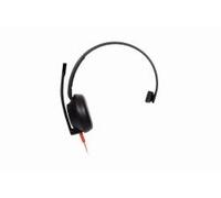 HP Poly Cuffie monoaurali Poly Blackwire 5210 con connettore USB-C + spina da 3,