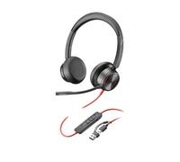 HP Poly Cuffie stereo Poly Blackwire 8225 con connettore USB-C, certificate per