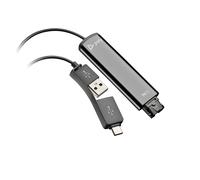 HP Poly DA75 USB to QD Black Adapter TAA Adattatore di interfaccia