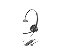 Plantronics EncorePro 320 USB-C Cuffie leggere con connessione USB-C, tecnologia SoundGuard e riduzione del rumore ideale per i telefoni fissi
