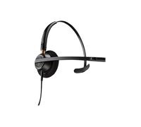 HP Poly EncorePro 510D - EncorePro 500 Series - Cuffie on-ear - cablate - Quick Disconnect - Nero - Conforme TAA - Certificate per Skype per aziende