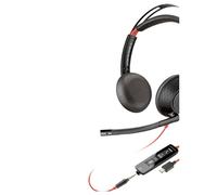 HP Poly Headset Blackwire C5220 Stereo USB- Cuffie On Ear Stereo Nero