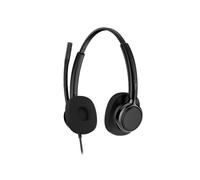 HP Poly Mission 425 USB C-A Duo Classico Auricolare USB-C duo per ufficio e comunicazioni unificate (UC) con un microfono e audio super wideband,