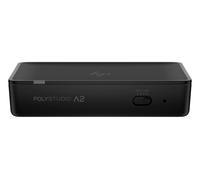 HP Poly Studio A2 Ponte Audio con cavo CAT6A e cavo di estensione per microfono e piastra di montaggio