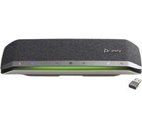 HP Poly Sync 40+ Microsoft Teams Certified USB-A USB-C Speakerphone +BT700 USB-A Adapter vivavoce Telefono cellulare/PC USB/Bluetooth Argento